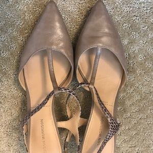 Sigerson Morrison T-Strap Heels, Size 10.5M